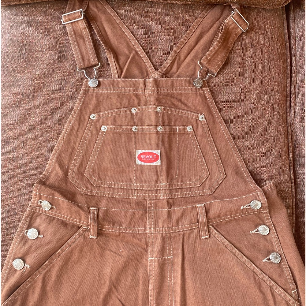 Revolt Overall Shorts